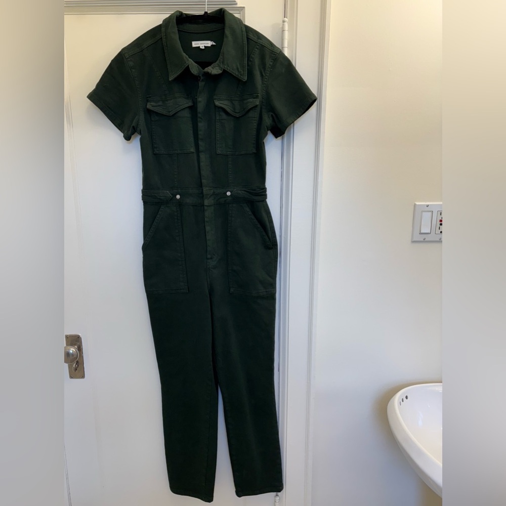 Good American Dark Green Jumpsuit